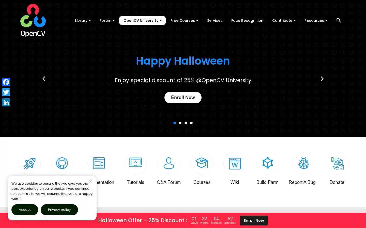 OpenCV : 实时优化的计算机视觉库