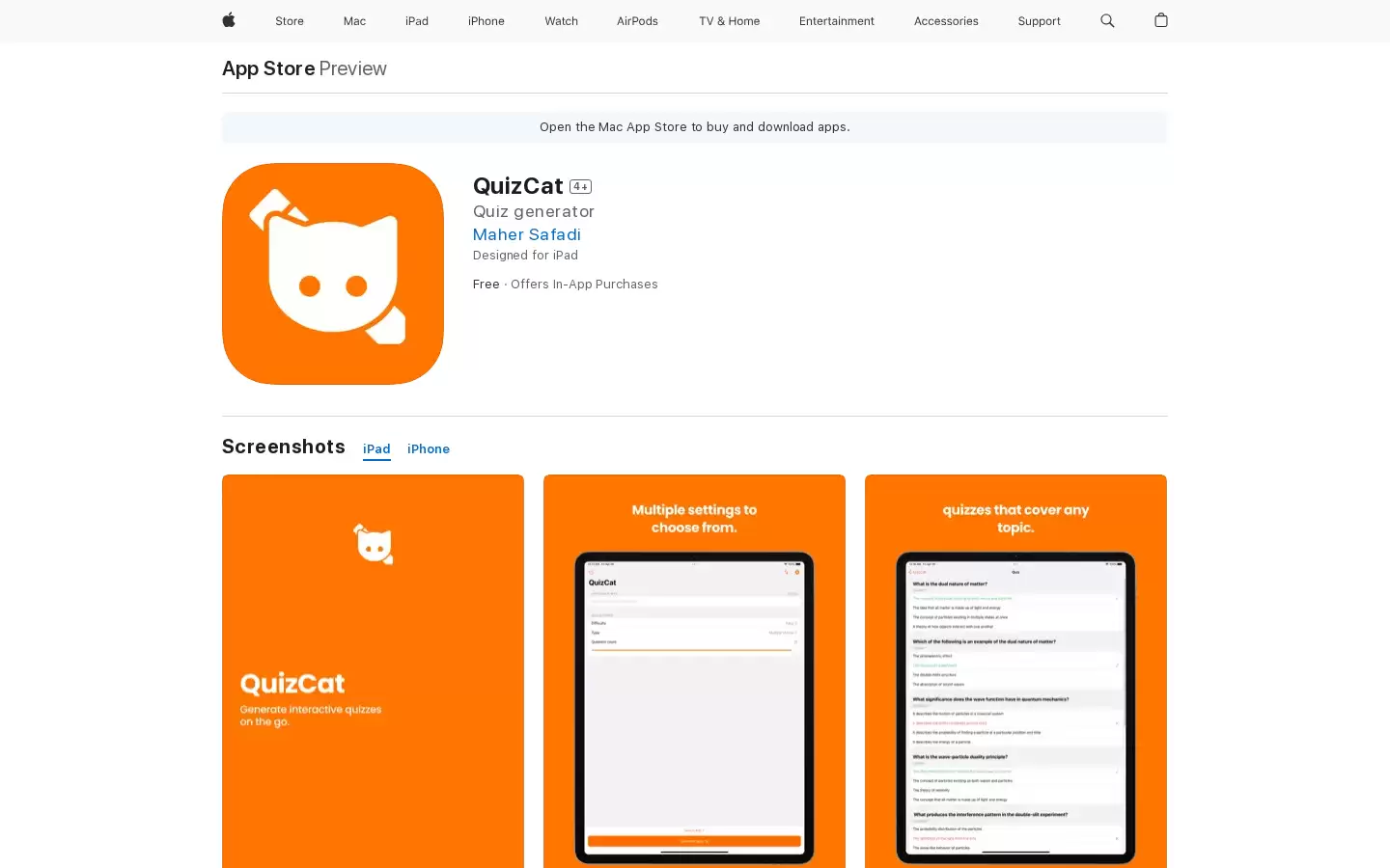 QuizCat : 测验生成器