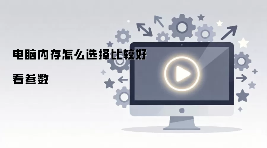 电脑内存怎么选择比较好看参数