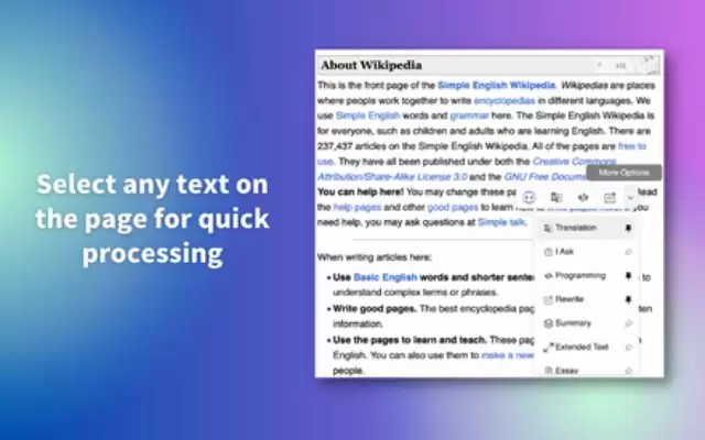 ChatSider:Free ChatGPT Sidebar&AI Copilot : AI写作助手，免费侧边栏聊天工具