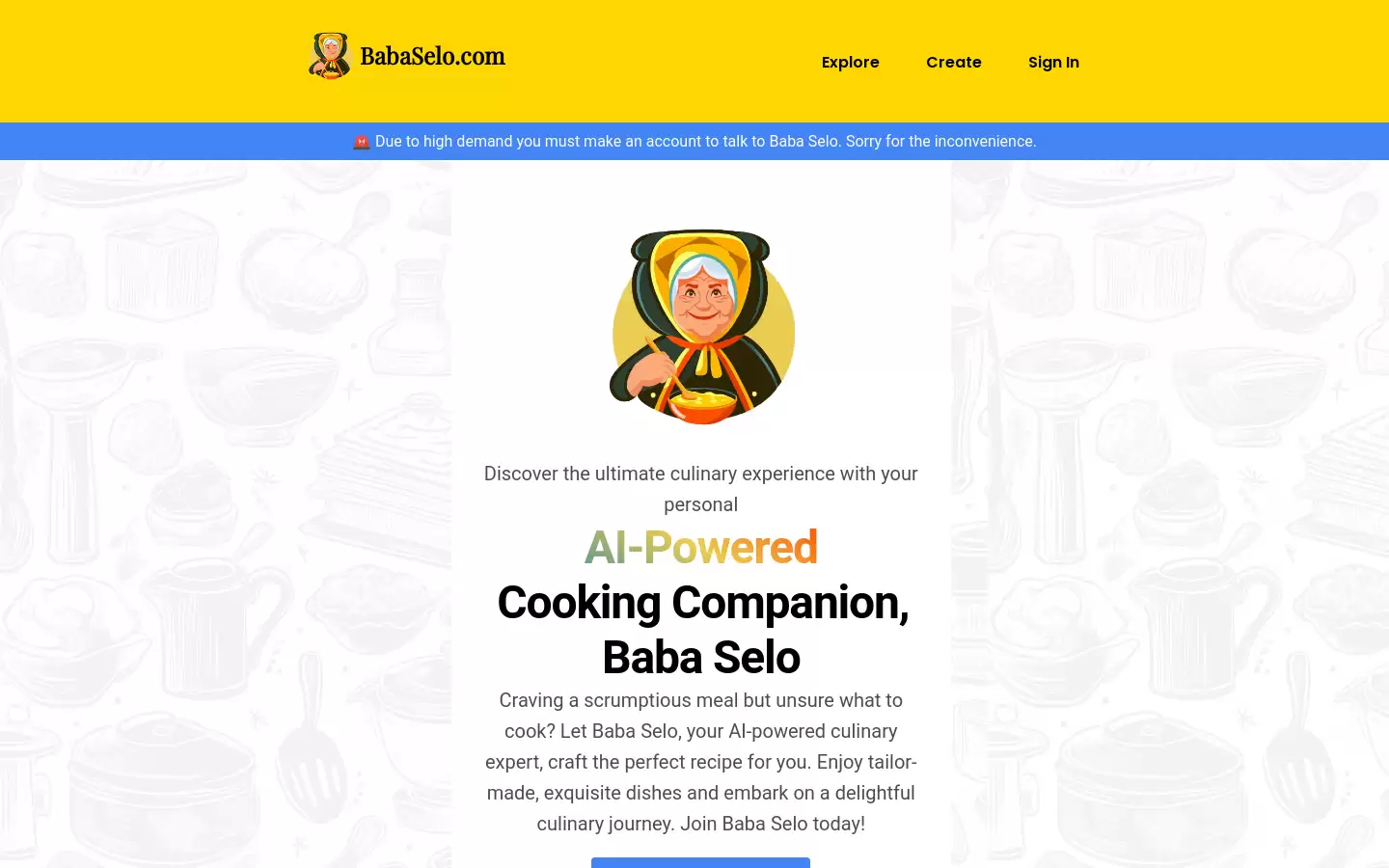 BabaSelo : 美食灵感与食谱创作