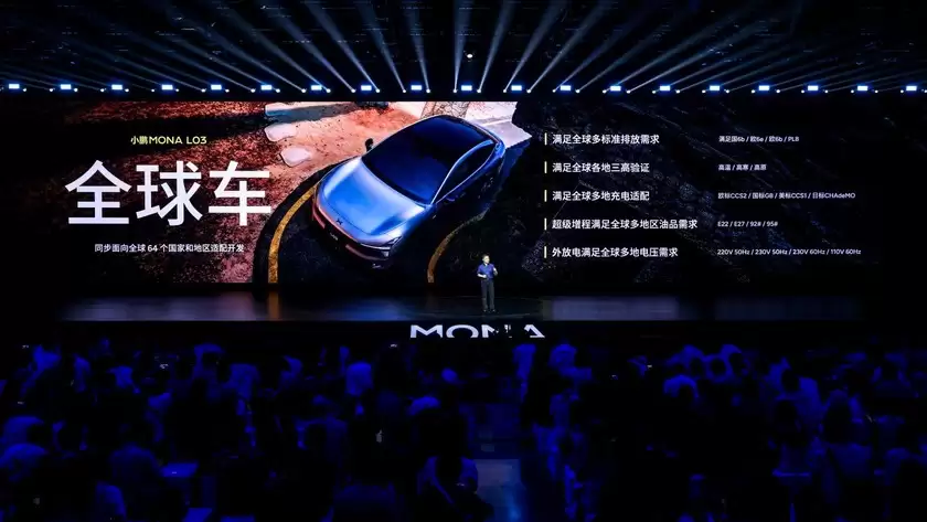 年轻人的第一台智能时尚SUV——小鹏MONA L03首发亮相,预售价14.38万元起 年轻人的第一台智能时尚SUV——小鹏MONA L03首发亮相,预售价14.38万元起
