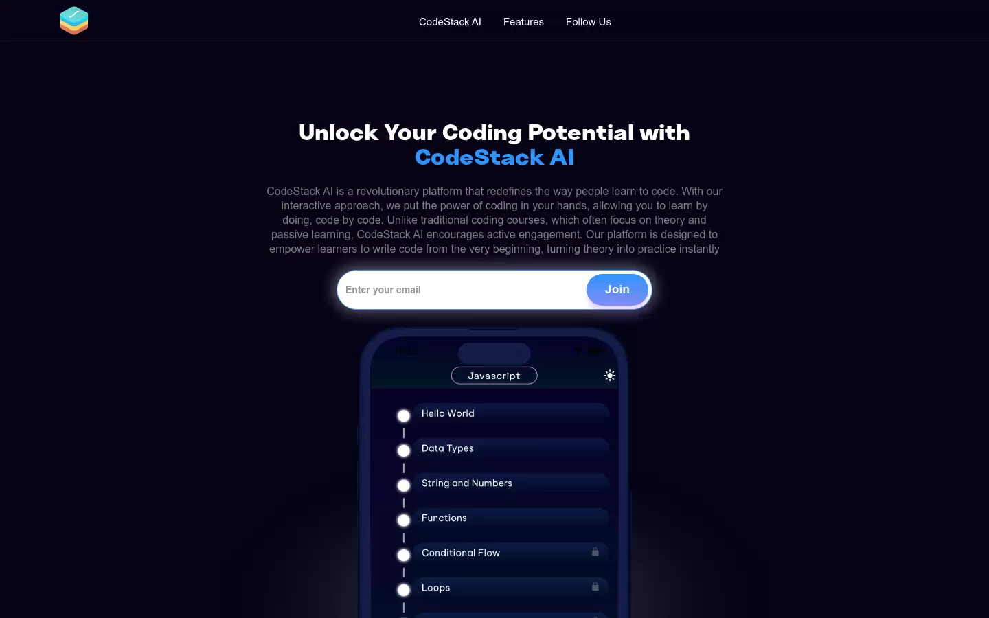 CodeStack AI : 解锁您的编程潜力