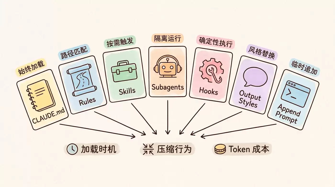 Claude Code 七种调教方式总览