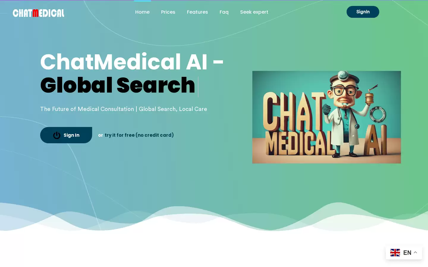 ChatMedical.AI : 全球搜索，本地护理