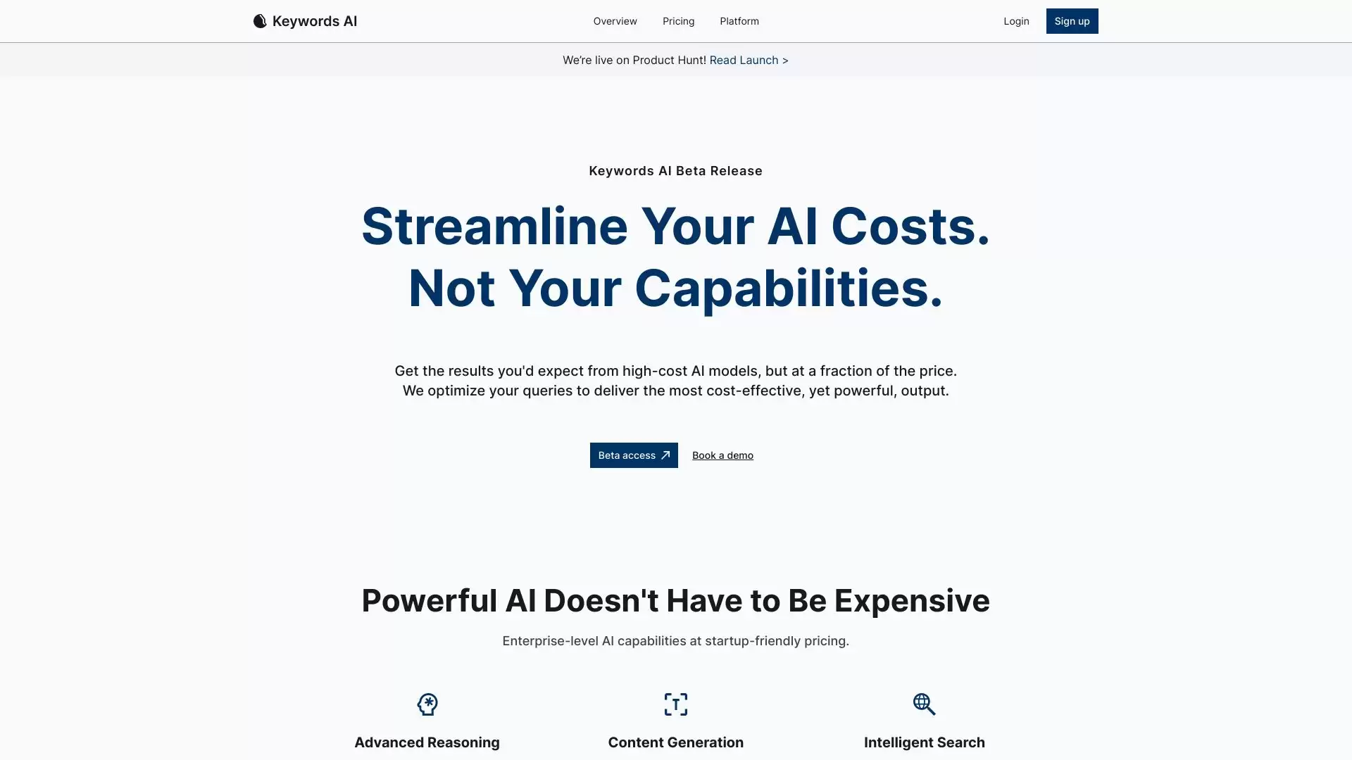 Keywords AI : 高性价比的关键词AI模型