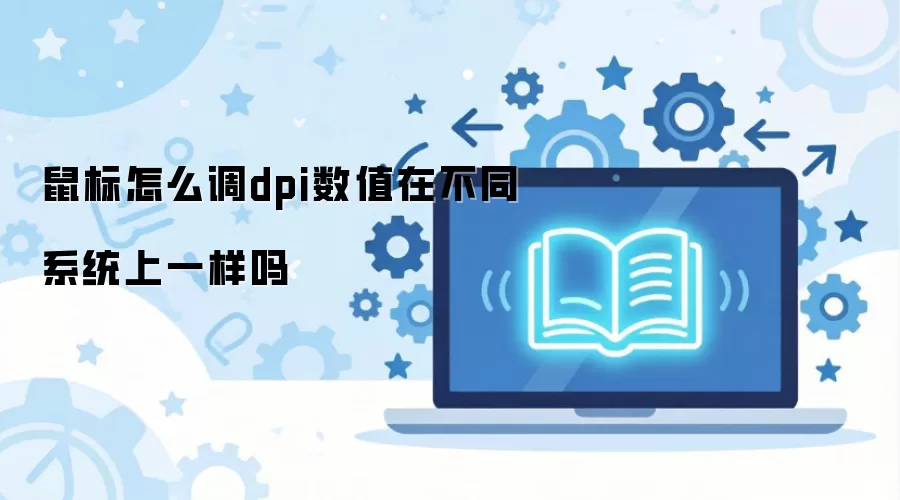 鼠标怎么调dpi数值在不同系统上一样吗