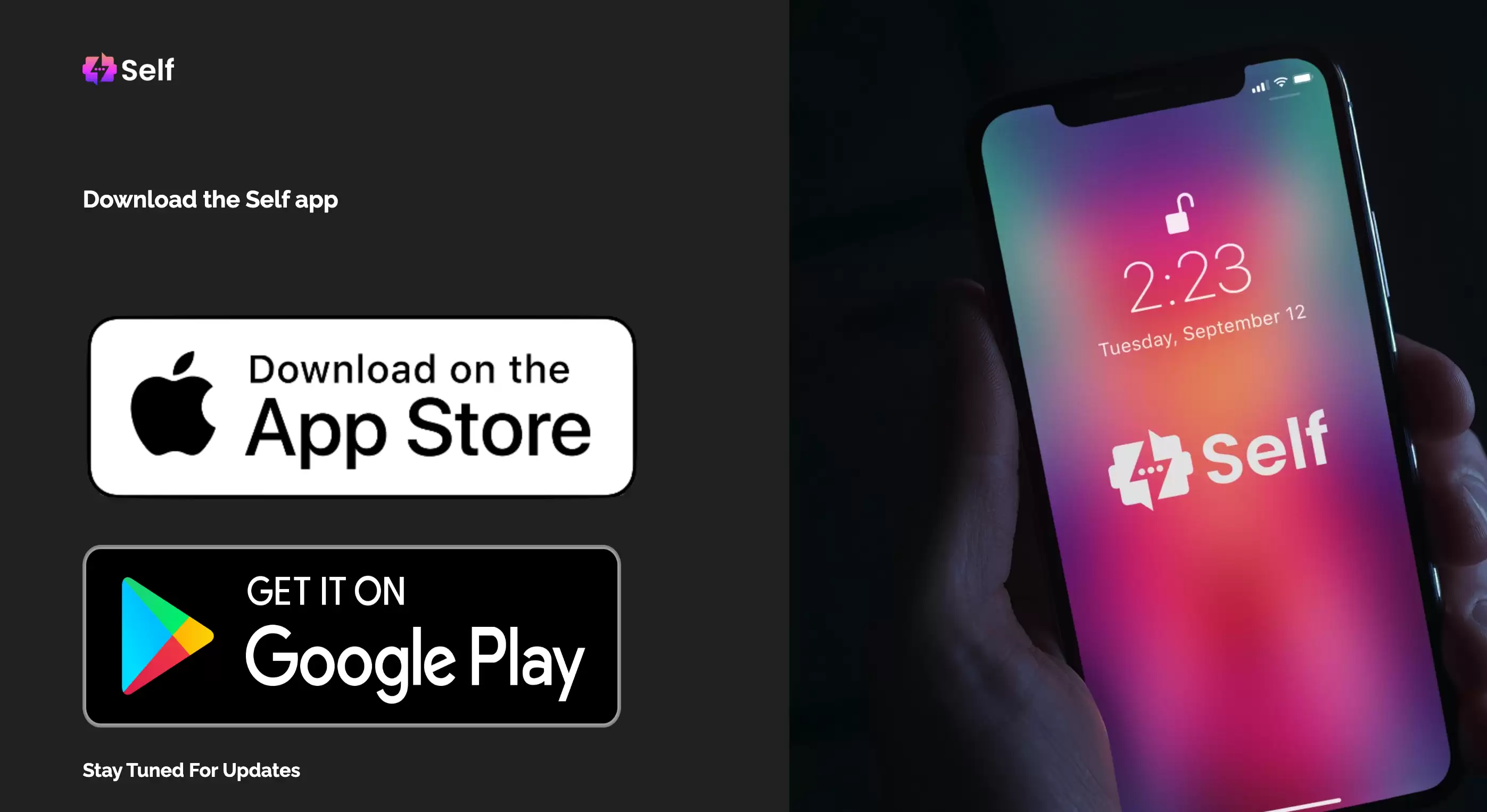 Self : Self APP,一款创新的社交软件