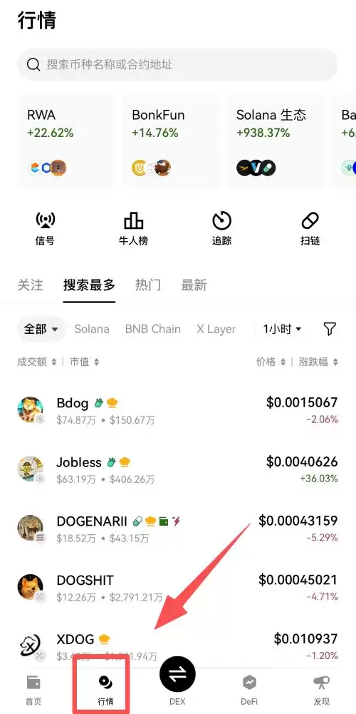 OKX DEX使用教学