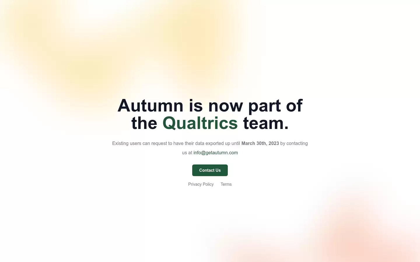 Autumn : 数据收集工具