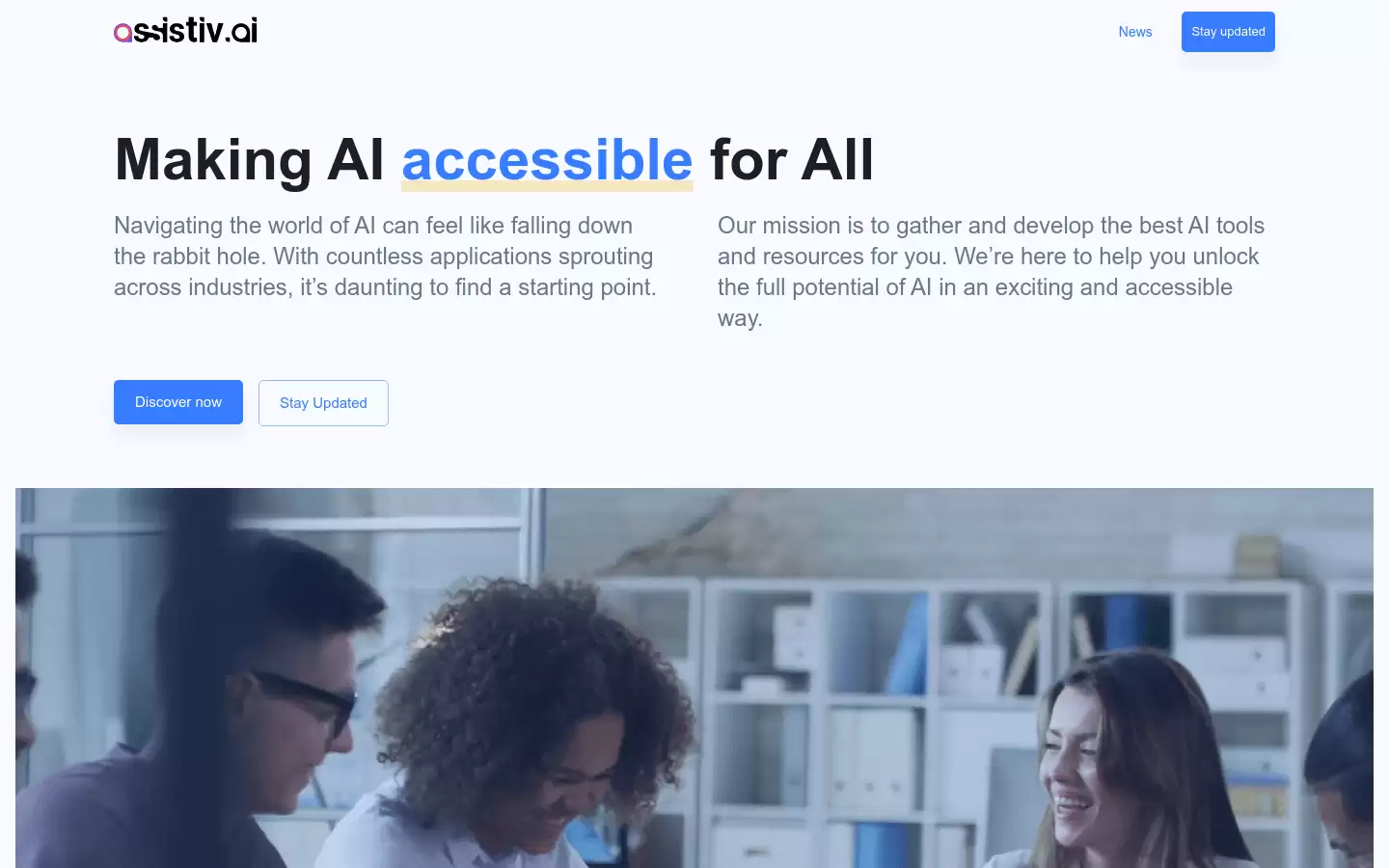 Assistiv.AI : Assistiv.AI:人工智能辅助平台