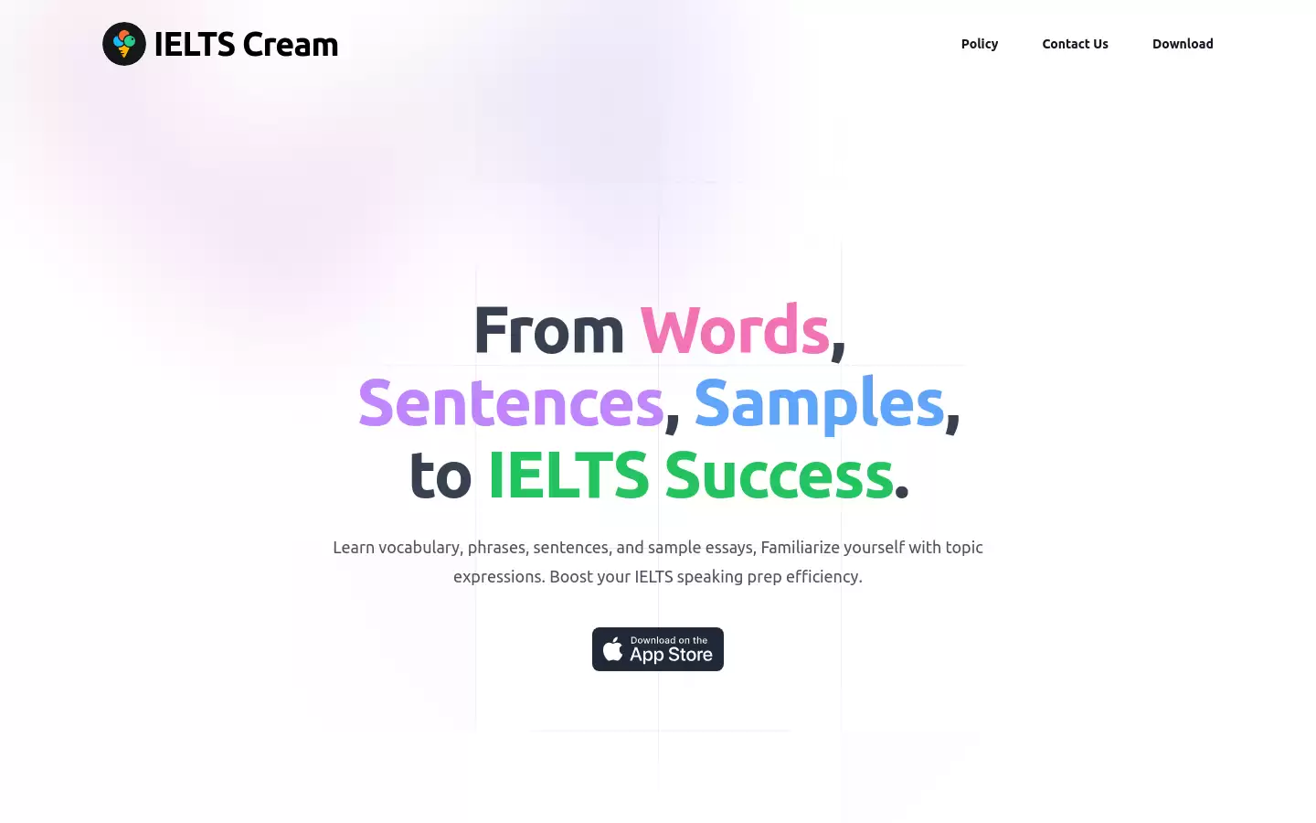 Cream : 提高雅思口语备考效率