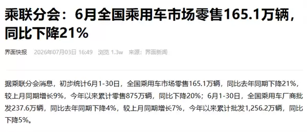 汽车销量拉完了 车企们却在集体狂欢?