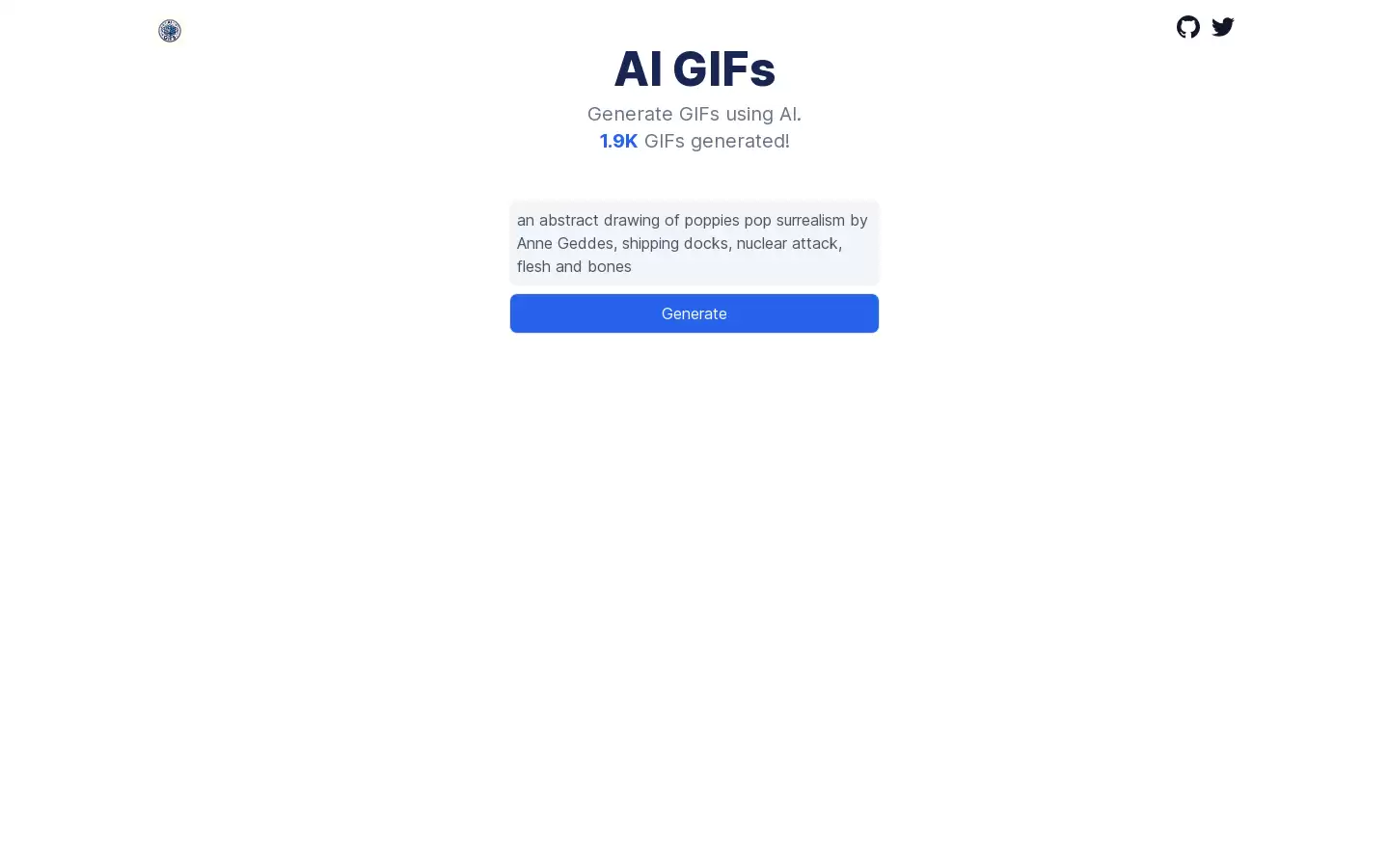 AI GIFs : 使用 AI 生成 GIF