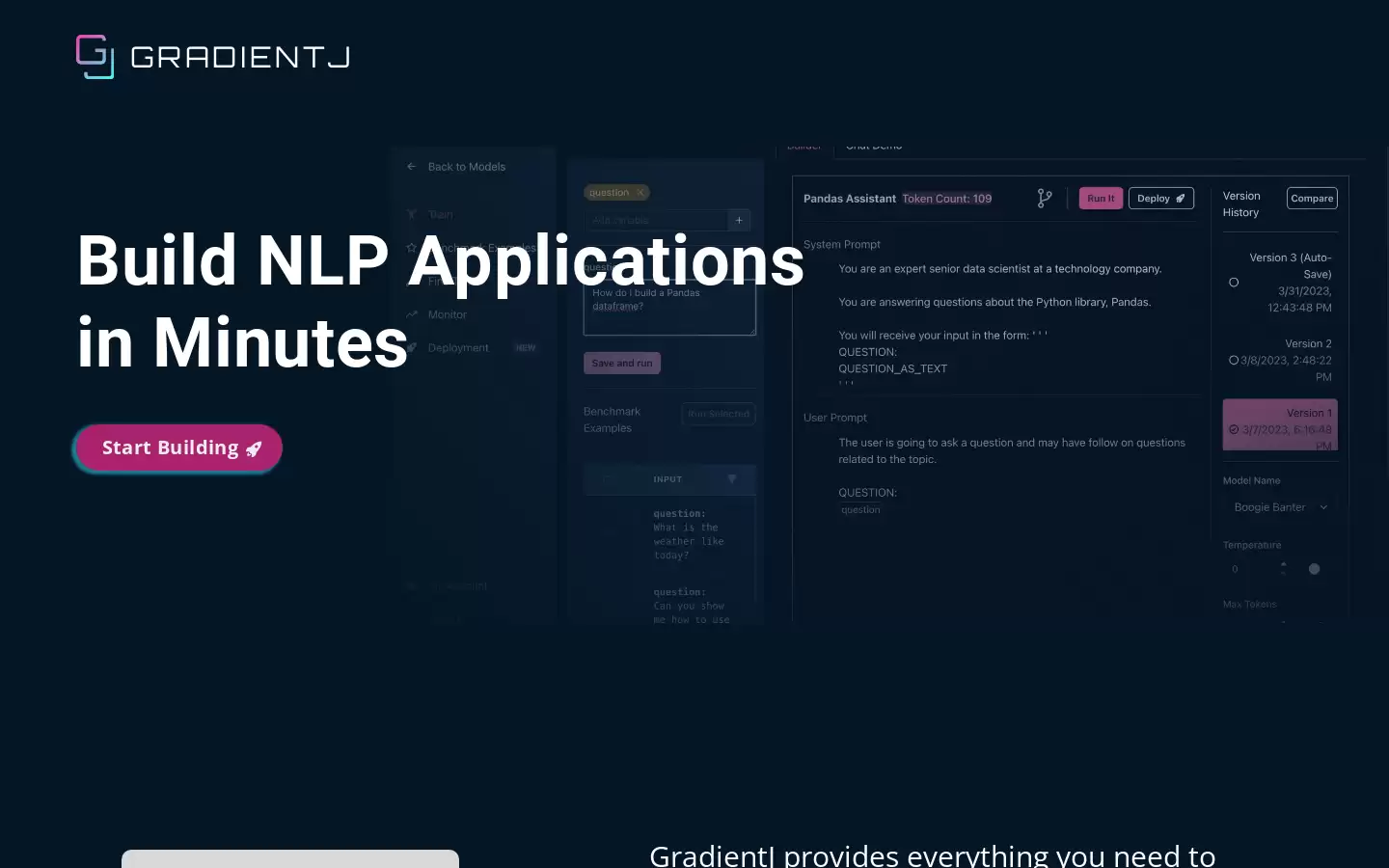 Gradientj : 快速构建自然语言处理应用