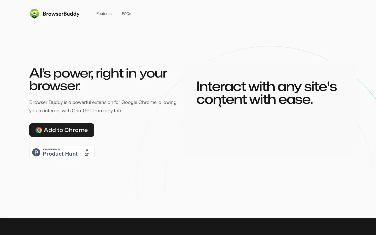 Browser Buddy : 你的AI助手，帮你完成日常任务