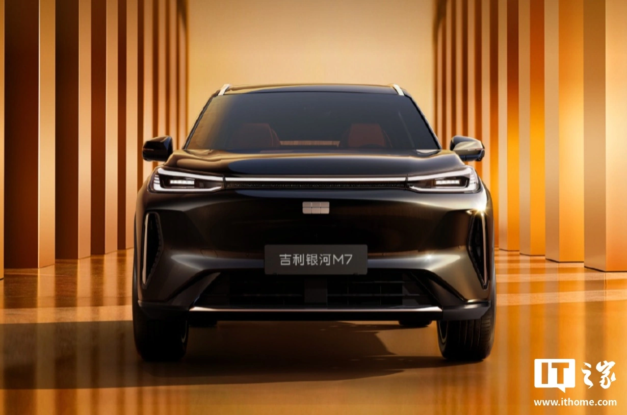 吉利银河 M7 中级电混 SUV 将于本月上旬开启预售,下旬正式上市