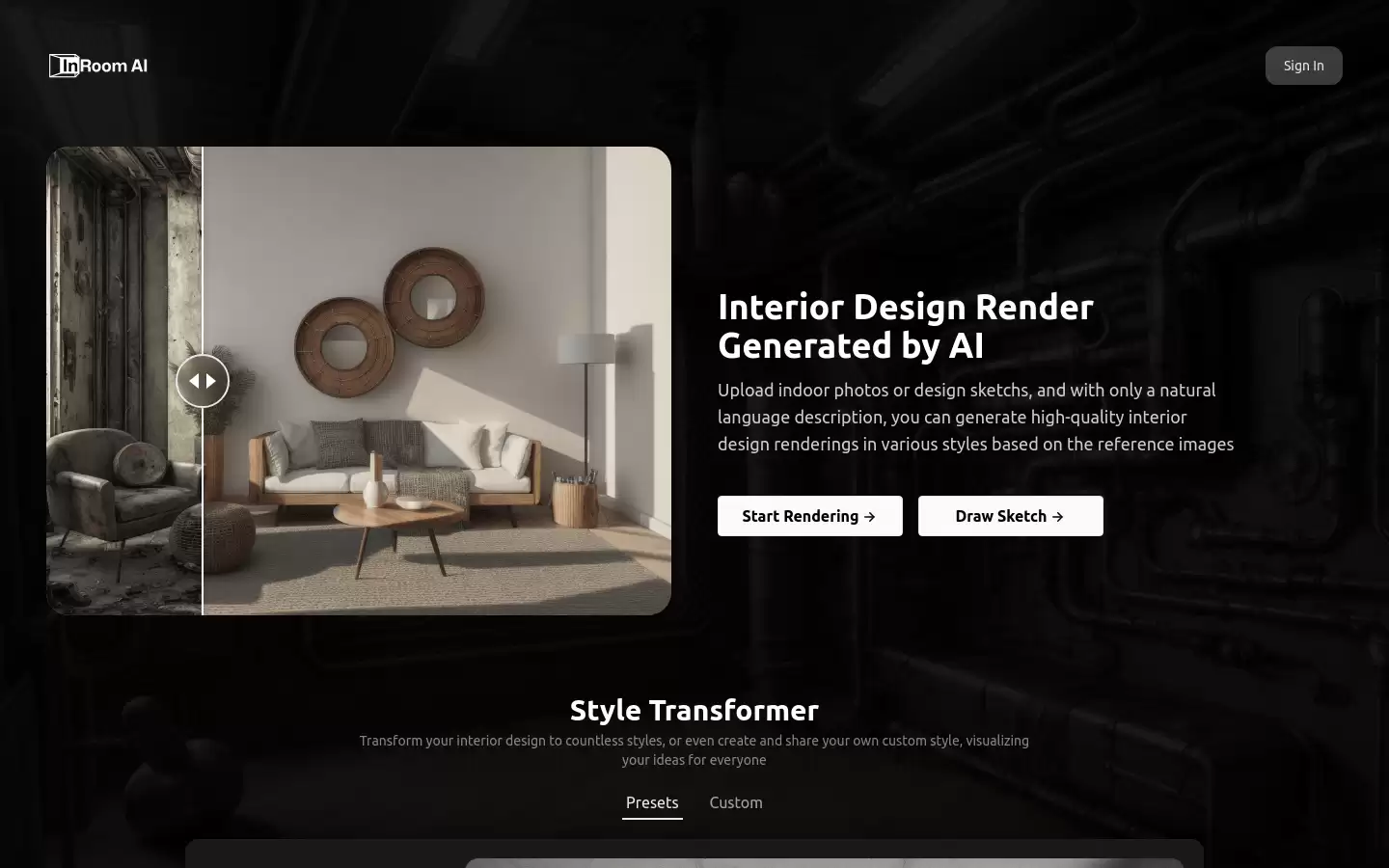 InRoom AI : 任何人都可以在几秒钟内重新设计你的房间