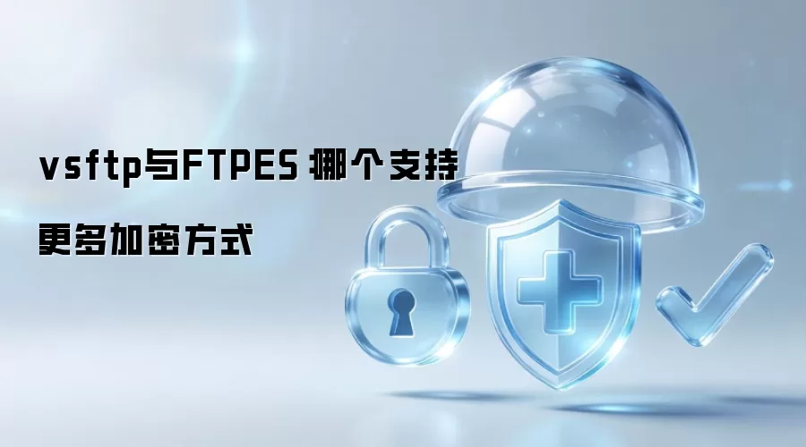 vsftp与FTPES:哪个支持更多加密方式