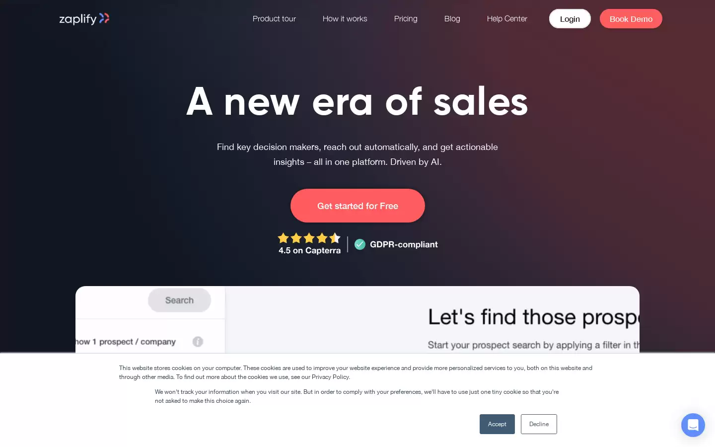 Zaplify : B2B销售增长工具