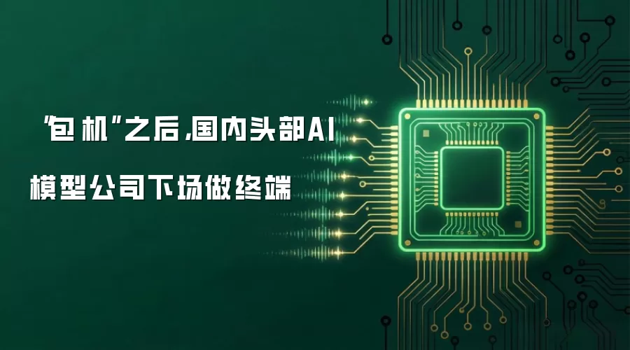 “⾖包⼿机”之后,国内头部AI⼤模型公司下场做终端