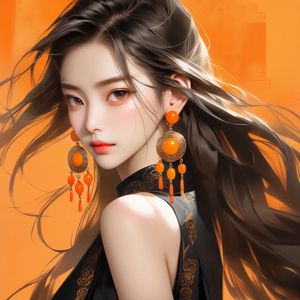 AI绘画写实风格生成的美女图片，二次元插画绘画风Stable Diffusion大模型推荐