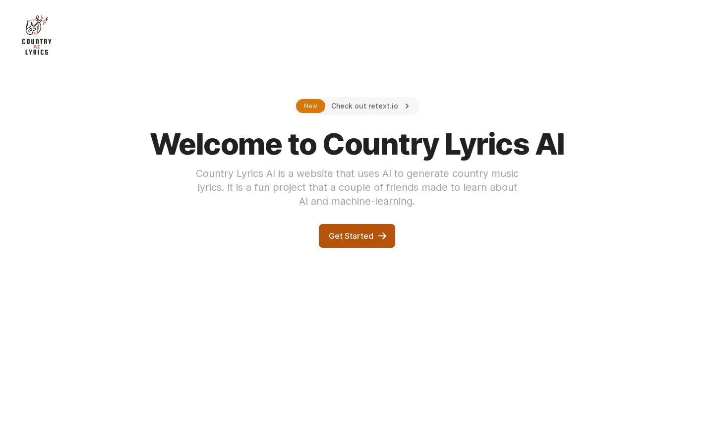 Country Lyrics AI : AI生成乡村音乐歌词