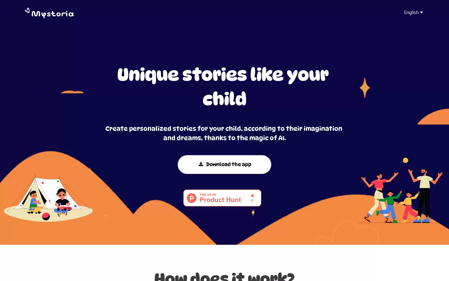 Mystoria : 定制儿童故事
