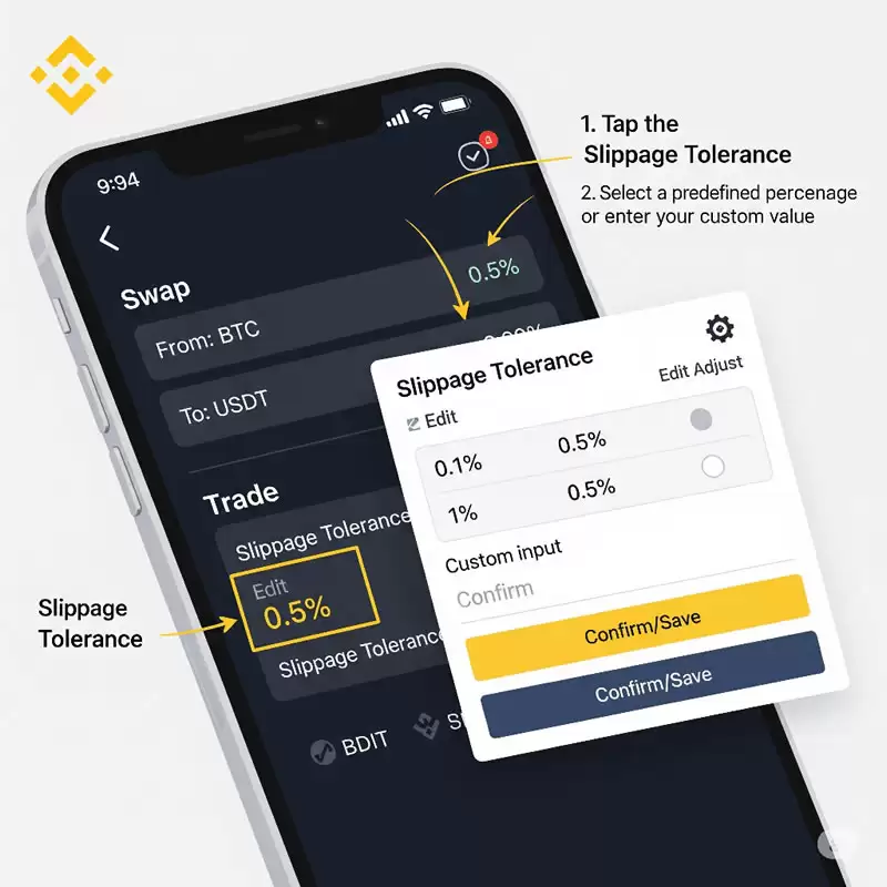 什么是滑点?如何在币安APP调整滑点?