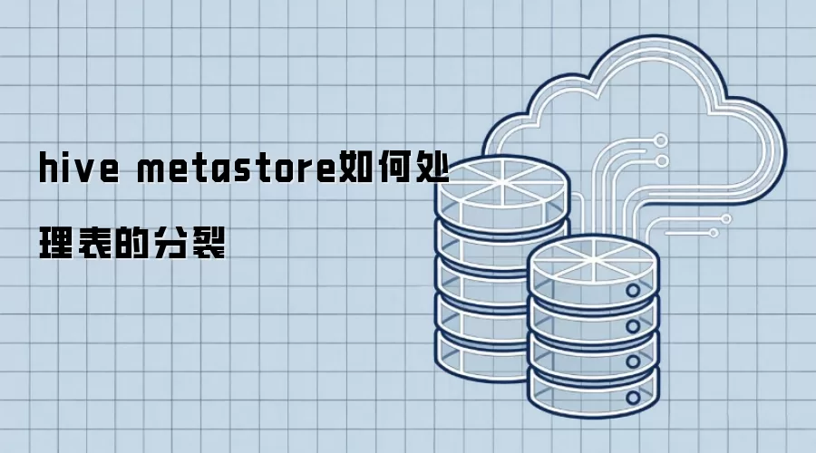 hive metastore如何处理表的分裂