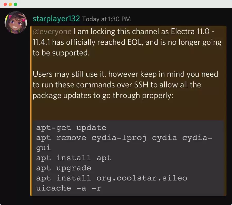 iOS 11 越狱工具 Electra 停止更新,兼容机型依旧可用 iOS 11 越狱工具 Electra 停止更新,兼容机型依旧可用