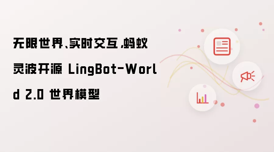 无限世界、实时交互,蚂蚁灵波开源 LingBot-World 2.0 世界模型