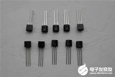 电子管与晶体管对比示意图