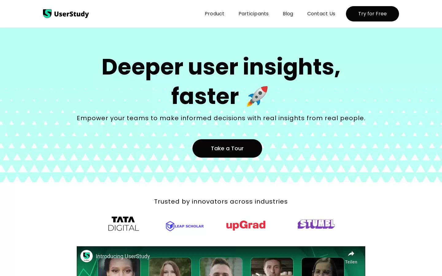 UserStudy : 深入洞察用户需求，快速有效