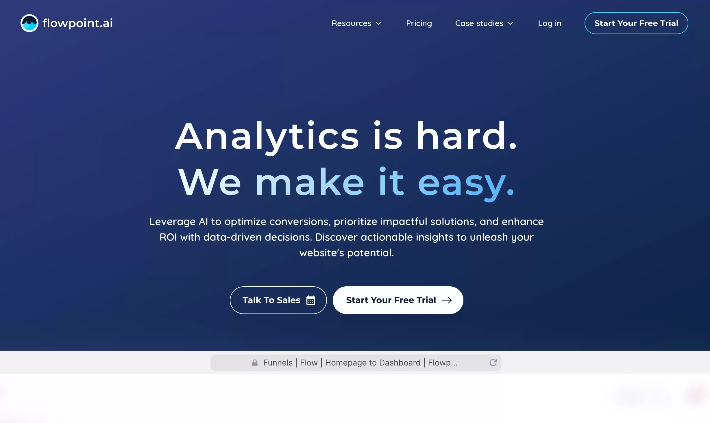 Flowpoint AI : 利用AI优化网站转换,提升ROI