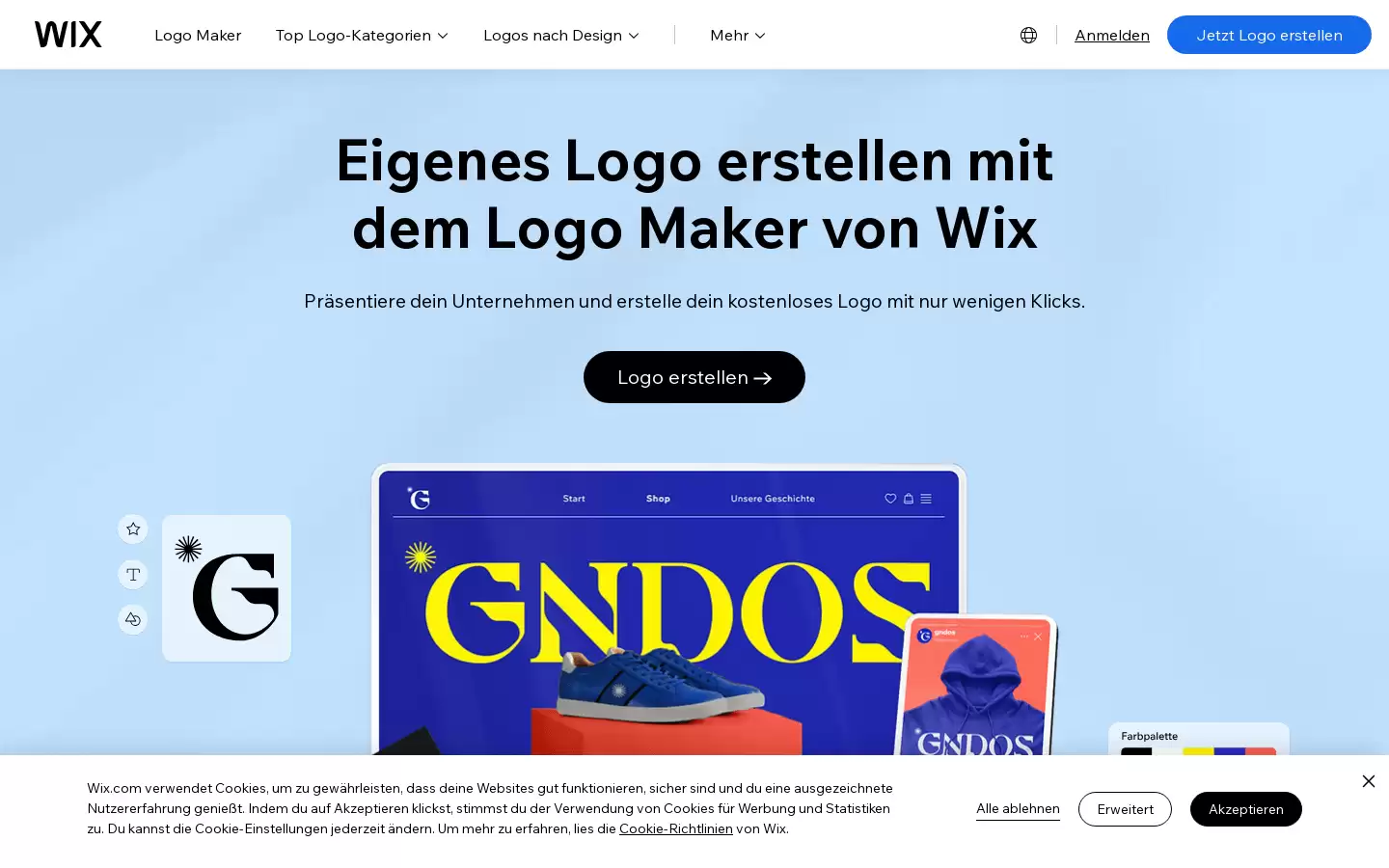 Wix Logo Maker : 免费在线设计你的 Logo
