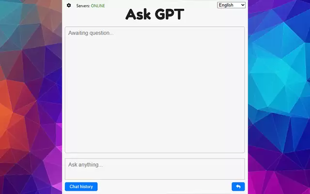 Ask GPT : 快速获取关于任何话题的答案和回复