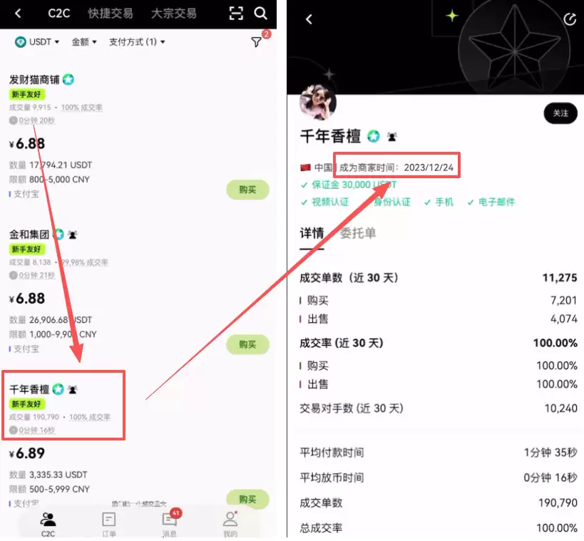 挑选靠谱商家技巧