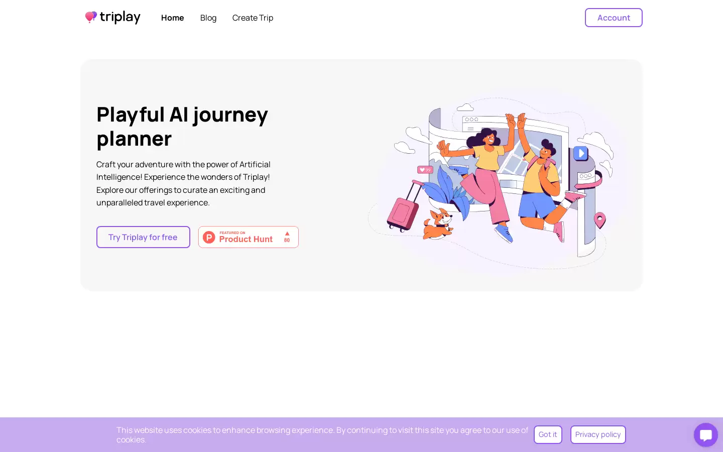 Triplay : AI旅行规划师
