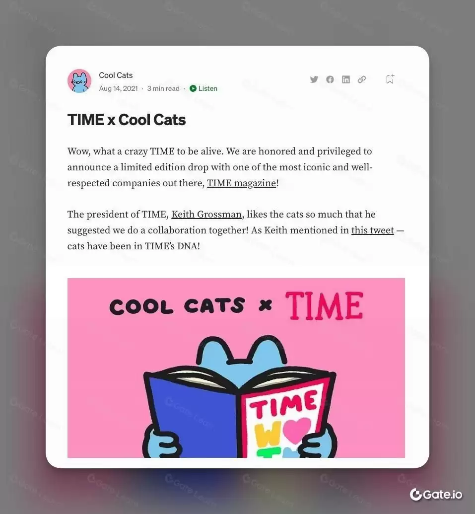 Cool Cats（MILK）币是什么？MILK市场表现、来源及近期发展