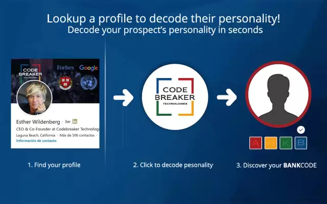 Codebreaker AI : 在LinkedIn上使用Codebreaker AI解码你的潜在客户的个性，预测他们的购买行为，以更少的时间关闭销售。