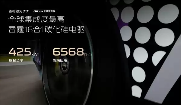 吉利银河TT Ultra版发布：双电机四驱578马力 还有一键20秒超频