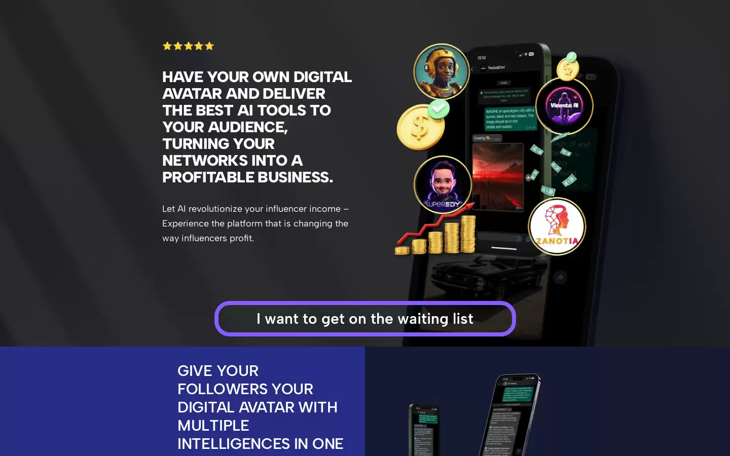 MindShift : AI A vatar Platform for Influencers