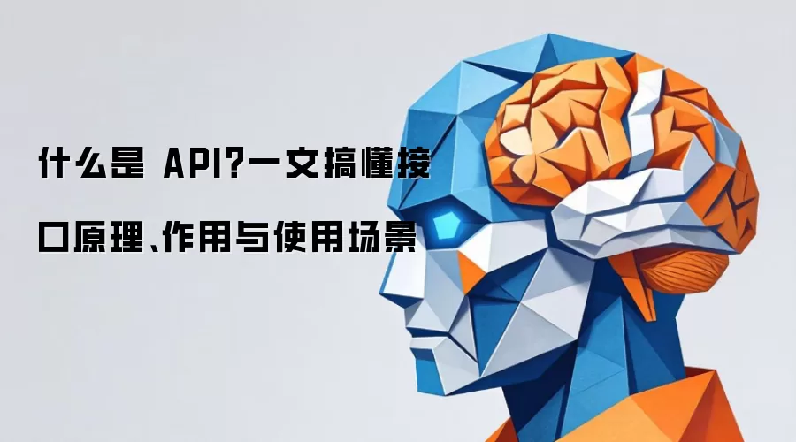 什么是 API?一文搞懂接口原理、作用与使用场景