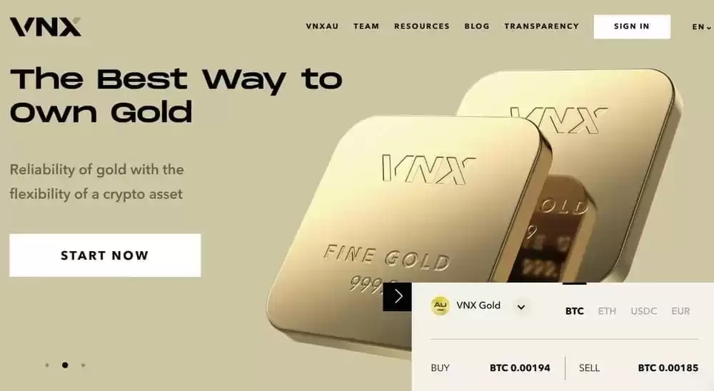VNX Gold (VNXAU)