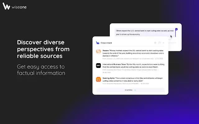 Wiseone - Your AI-powered reading tool : 智能阅读工具，提高阅读效率