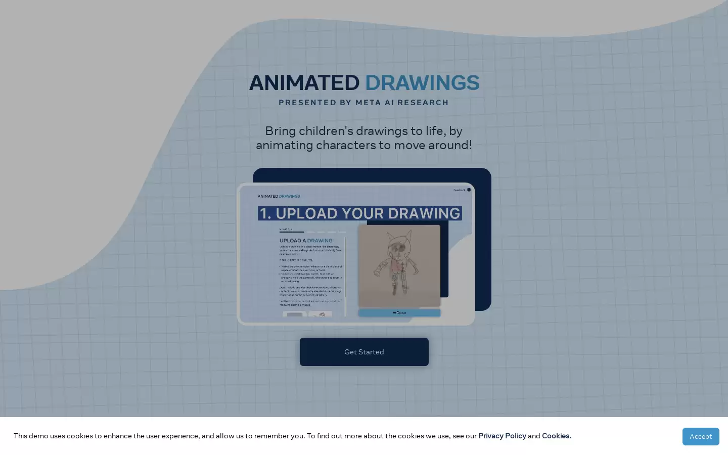 Animated Drawings : 让孩子的画动起来！