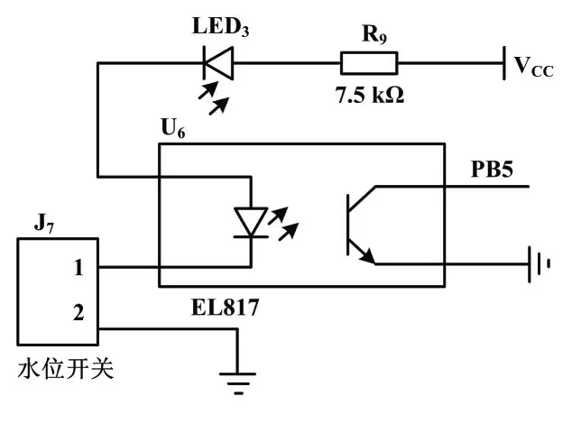 水平检测传感器信号接收电路