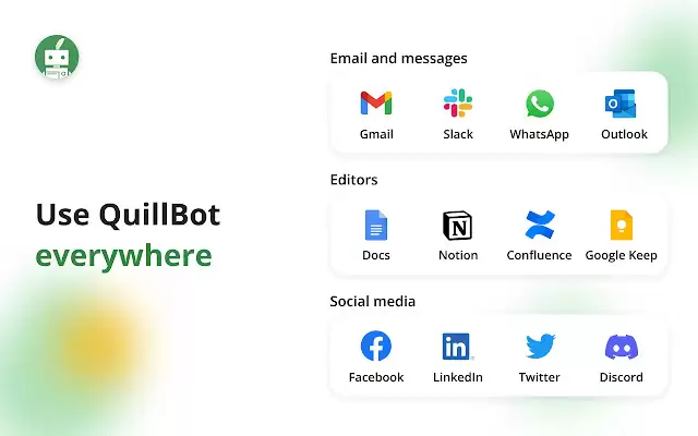 QuillBot: AI Grammar and Writing Tool : 使用QuillBot的语法检查、改写工具和摘要功能来提升你的写作
