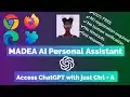 Madea AI - Unlimited, Fast Access To ChatGPT. : 你的最爱ChatGPT个人助理，只需Cmd/Ctrl A